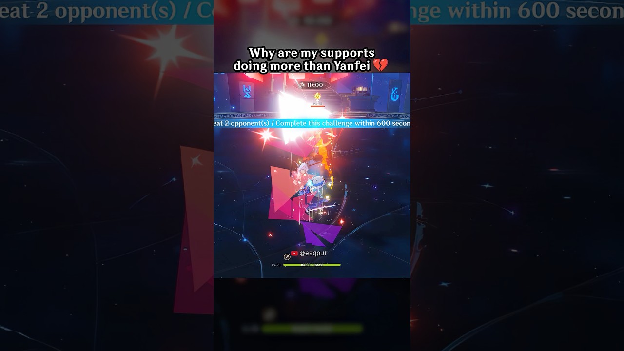 Why Are My Supports Doing More Than Yanfei 💔