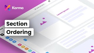 Section Ordering | Karma Basic Tutorial screenshot 5