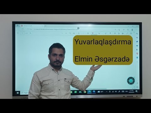 1. Yuvarlaqlaşdırma  |  MİQ 2023. | Sertifikasiya 2023 | Elmin Əsgərzadə