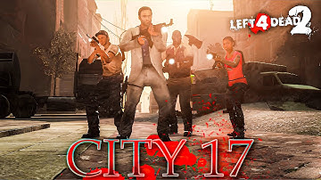 Left 4 Dead 2 - City 17 V3.2 - To The Surface PC Gameplay Walkthrough