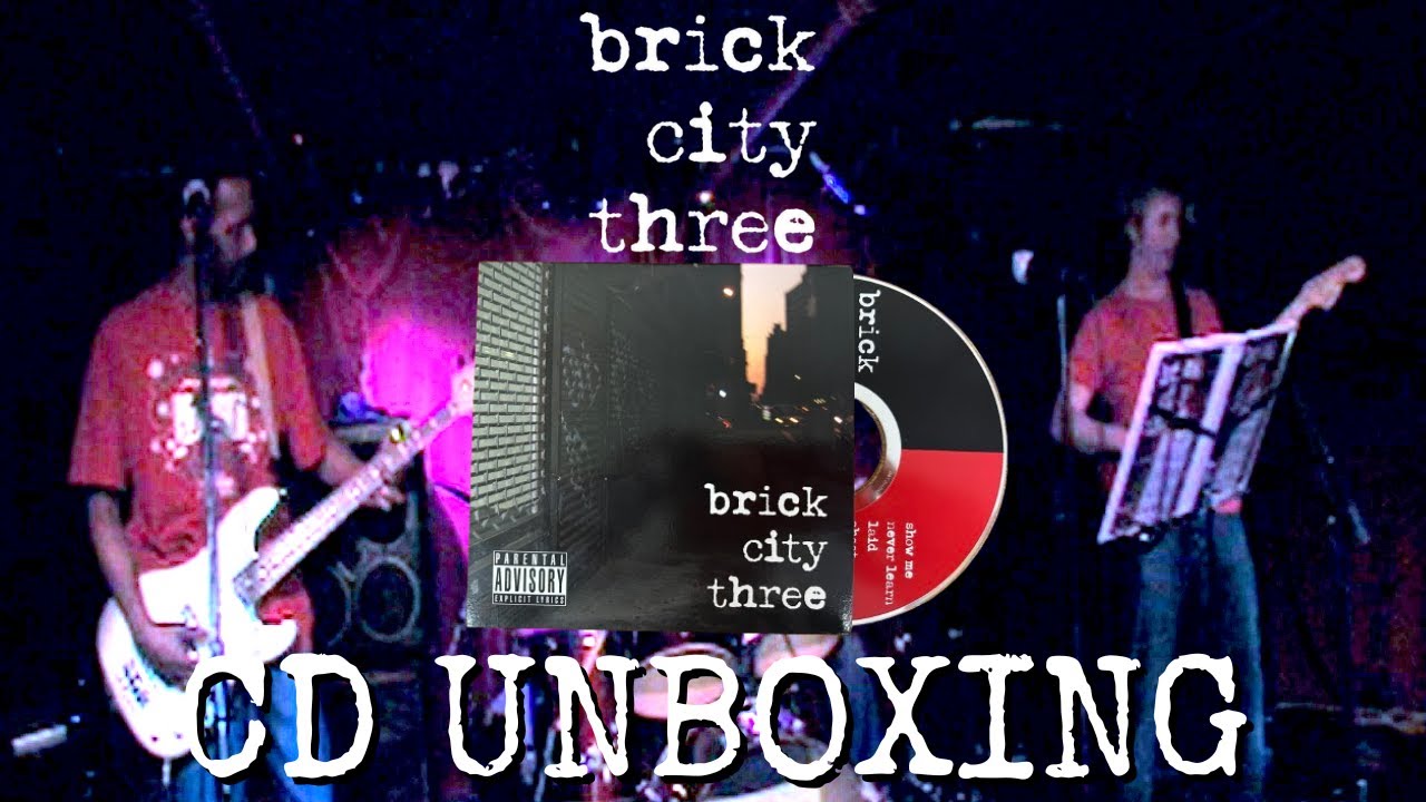 Brick City Three Self-Titled Album | CD Unboxing
