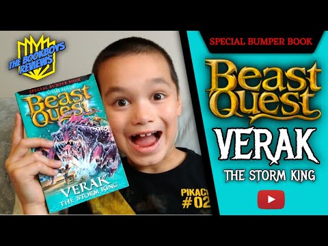 Beast Quest Verak The Storm King by Adam Blade book review by #BookBoyConor for The BookBoysReviews