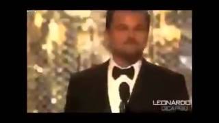 Leonardo dicaprio's Oscar Speech in Indori