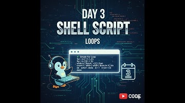 Day 3 - For and While Loops in Shell Script