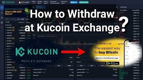 How to Withdraw Trx at Kucoin Exchange | Step by Step Guide