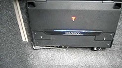 (kicker 12" cvr and kenwood 1000w KAC-7205) oh yeah the kicker is definetly kicking my ears.. 