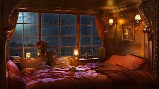 Rain on Window with Wind Sounds  Heavy Rain Sounds for Sleep, Study and Relaxation | 3 Hours