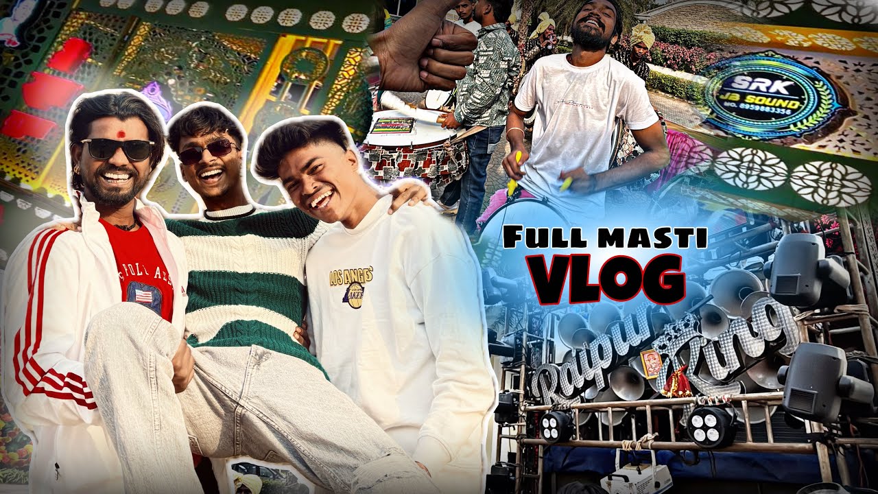 Aaj ka Vlog  Ganesh bhai | Jay Ambe Dhumal Or Shree Rup Kripa Ke Sath Full Masti 🤭 