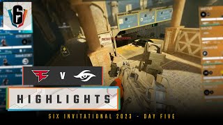 FAZE vs Team Secret | Stream A - Day Five | Six Invitational 2023