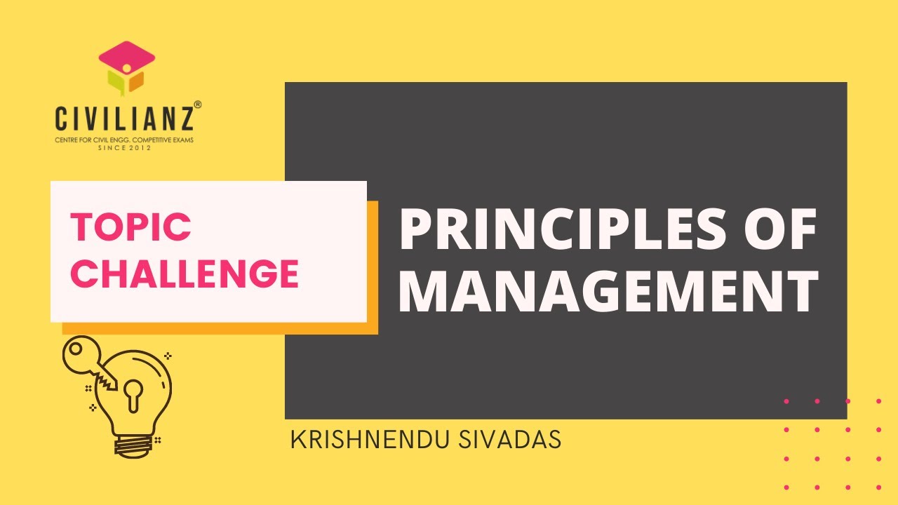 Principles of Management | Module 1 | KTU Syllabus