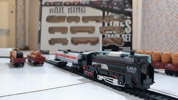 CLASSIC STEAM TRAIN UNBOXING / ASMR / RAILCAR SERIES / RAIL KING SERIES / MINIATURE ART
