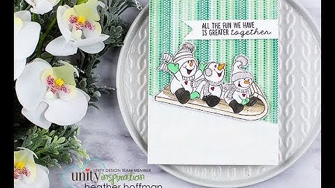 Unity Quick Tip: Sparkly Acrylic Paint Snowdrift