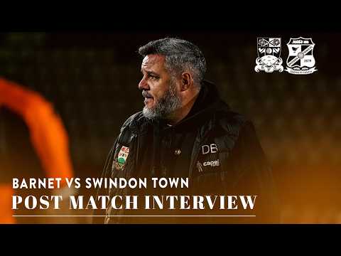 Dean Brennan Post-Match | Swindon Town