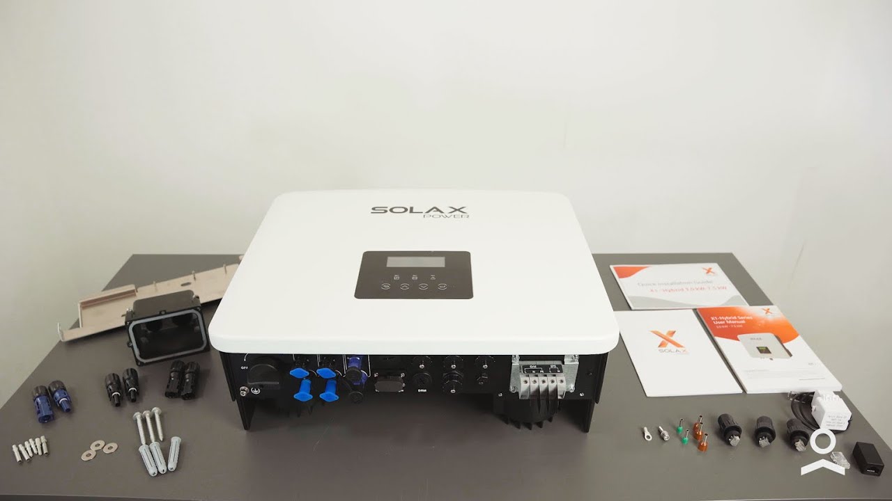 Unpacking - SOLAX X1 HYBRID inverter (ENG)