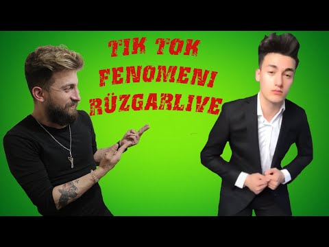 TİK TOK FENOMENİ RÜZGARLİVE SAÇ MODELİ (Videoları Nasıl Çekiyor..?)