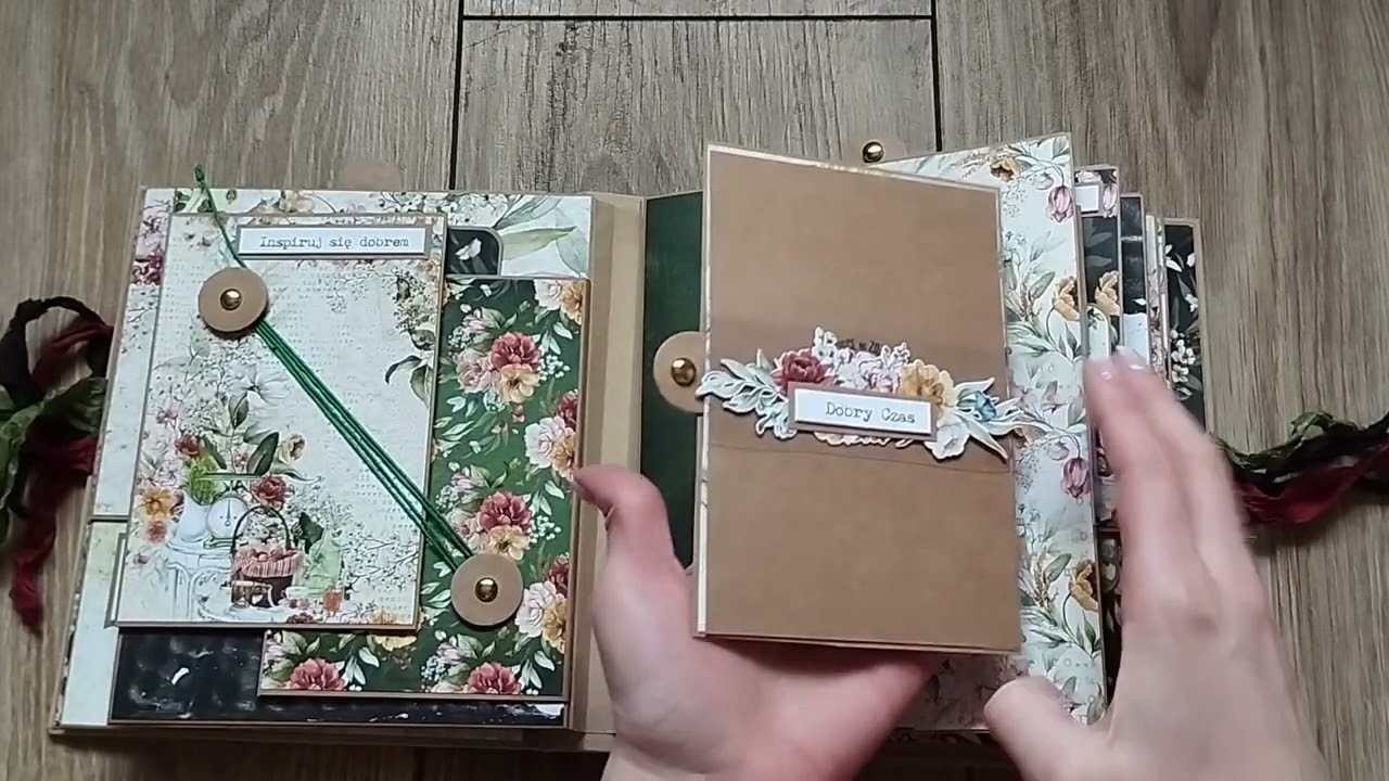 Album scrapowy kobiecy - Botany Mintay Papers