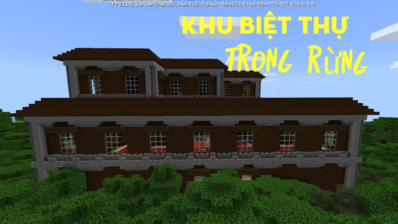 Minecraft:#19 khám phá khu biệt thự trong rừng - có gì ? / zro101 ...