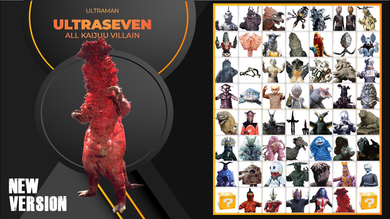 Ultraseven Kaiju Villain