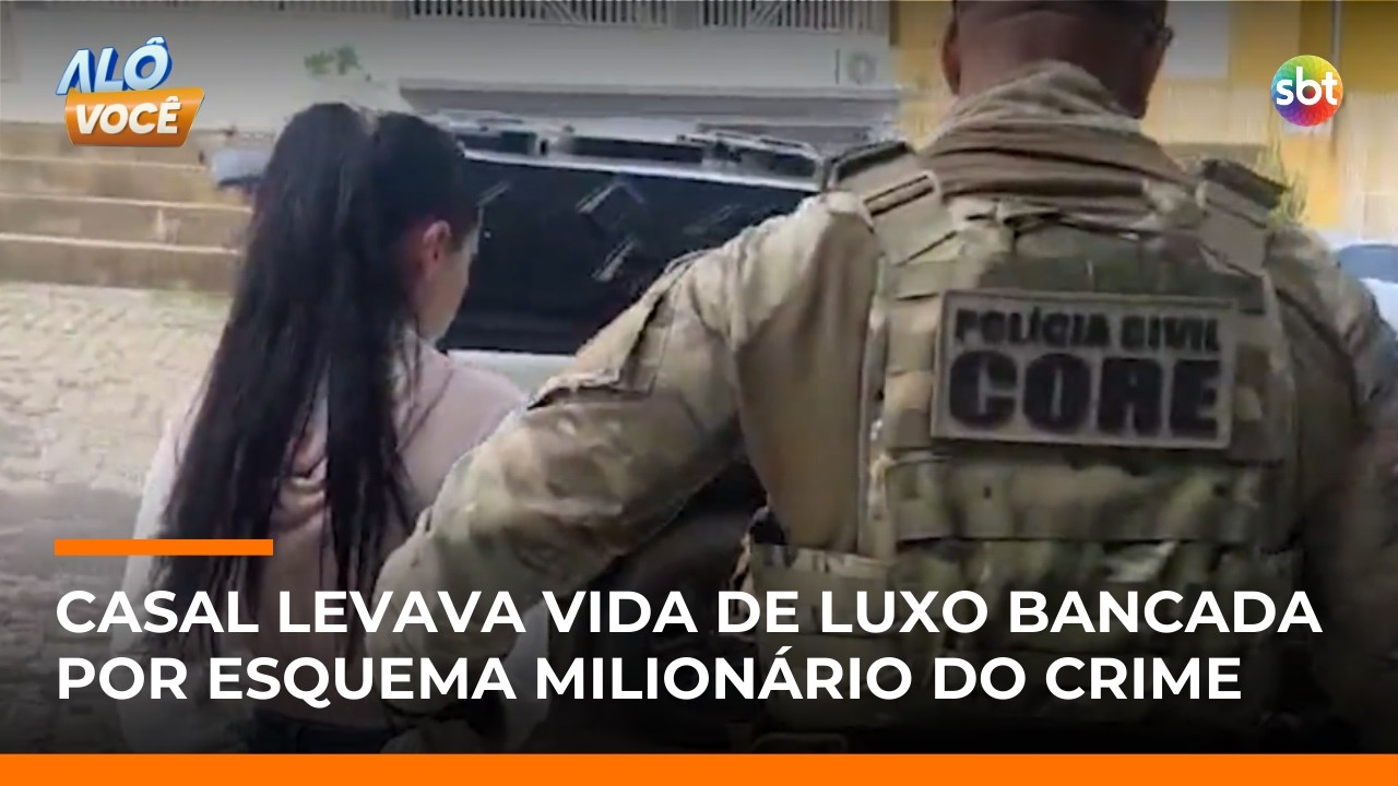 "Casal do luxo" é preso por lavagem de dinheiro ligada a roubos e agiotagem | 