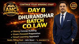 Company Law Revision 🔥 | Dhurandhar Batch | CS Executive Group 1 | CLASS--8
