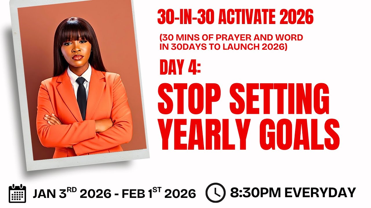 STOP SETTING YEARLY GOALS, DO THIS INSTEAD | Activate 2026 Day 4