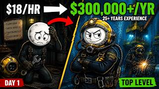 Every Level of a Commercial Diver's Career