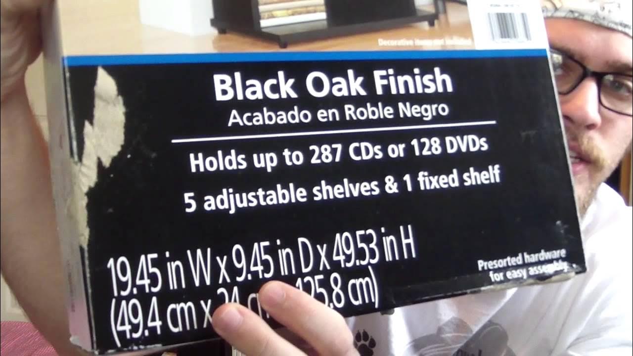 Mainstays Media Storage Tower Store Your Games Neatly! YouTube