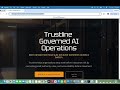 Trustline Demo Entry | Governed AI Operations