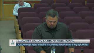 Lancaster County Board of Commissioners,  October 21, 2025