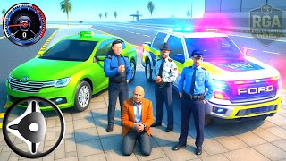 पुलिस कार चेस सिम्युलेटर 3D - शहरी पुलिस चेस एक्शन - एंड्रॉइड गेमप्ले screenshot 5