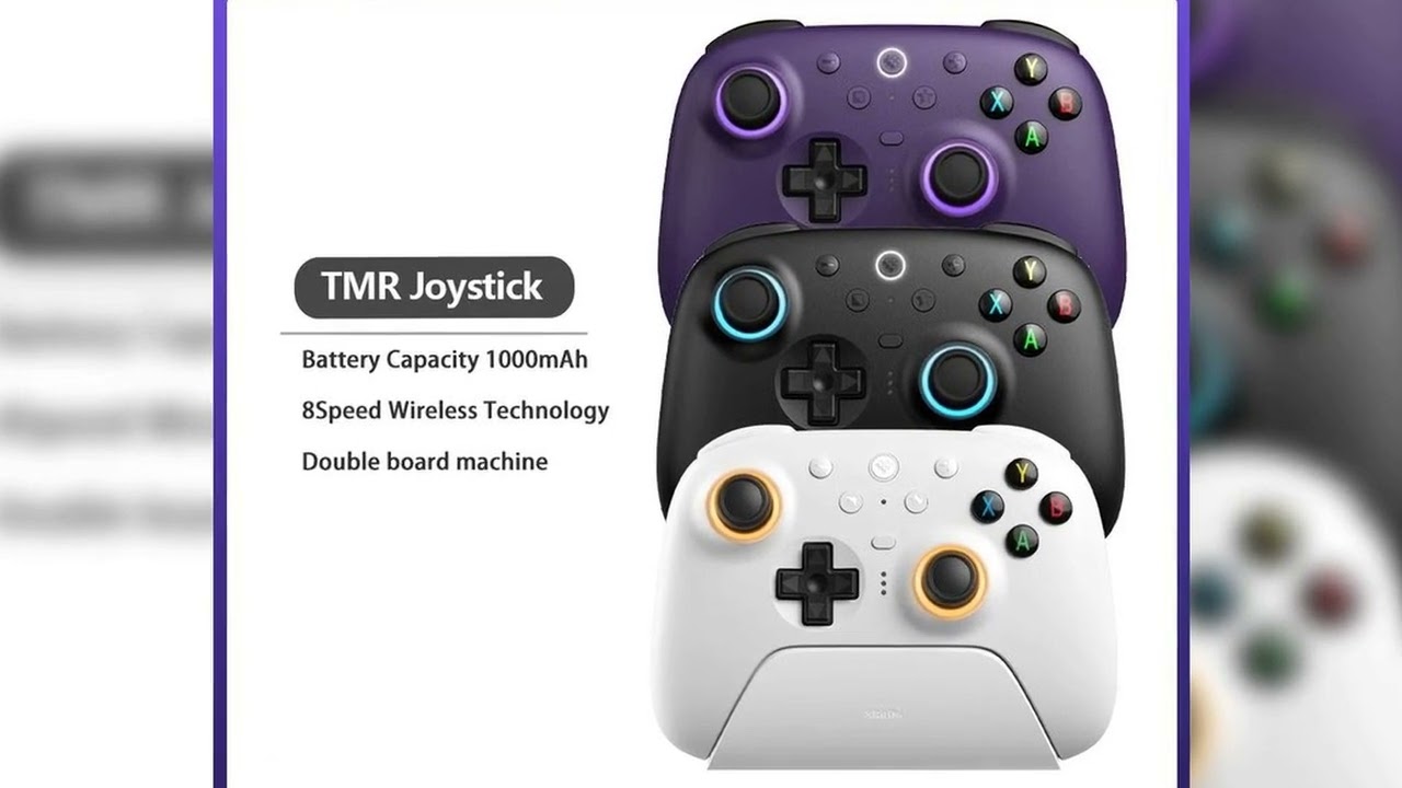 A must-have product! 8BitDo Ultimate 2 Wireless Controller, Bluetooth/USB/2.4G Gamepad withTMR Joy