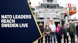 LIVE: NATO Foreign Ministers Arrive in Helsingborg | Ukraine War & Security Talks