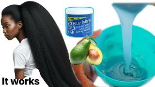 Your hair might grow too fast when you use Blue magic grease this way. X10 faster hair growth