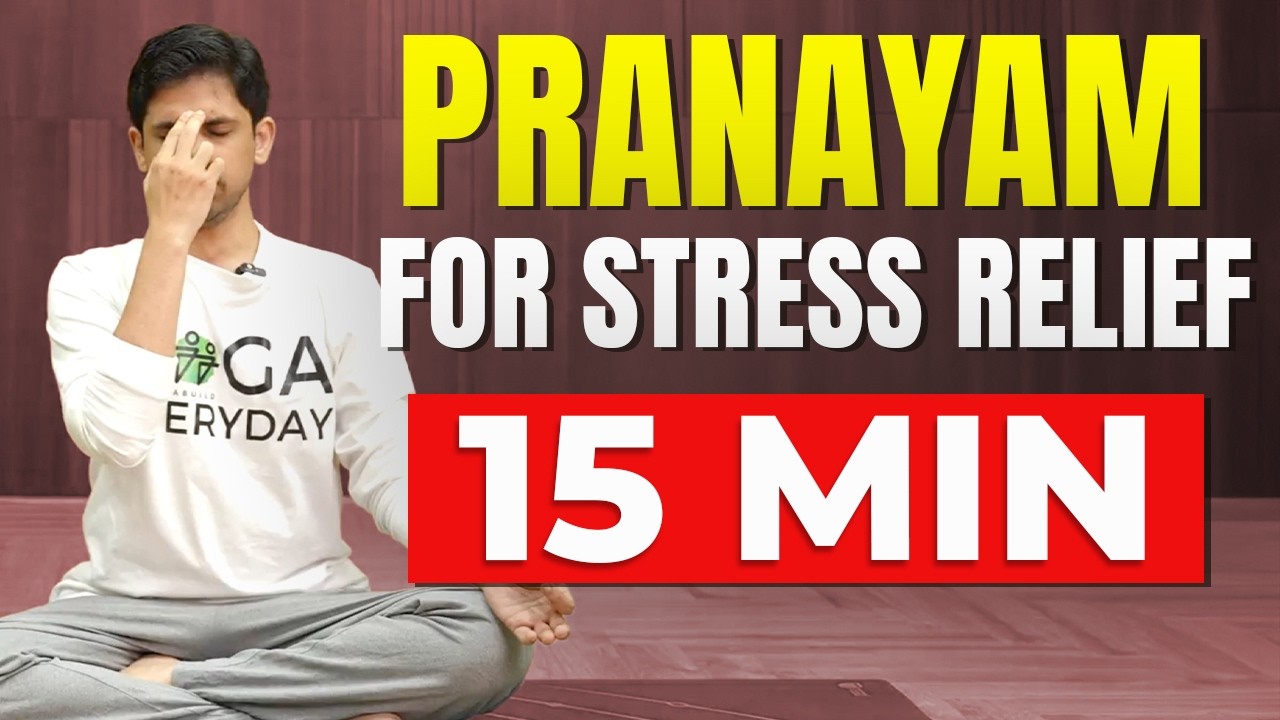 Daily Pranayama for Stress & Anxiety Relief | Saurabh Bothra Yoga