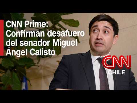 Senador Calisto confirma que apelará en la Corte Suprema tras su desafuero | CNN Prime