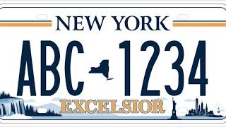 New York License Plate Design History 1966-Present Day