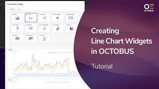 007 - Creating Line Chart Widgets in OCTOBUS - The IoT Platform screenshot 1