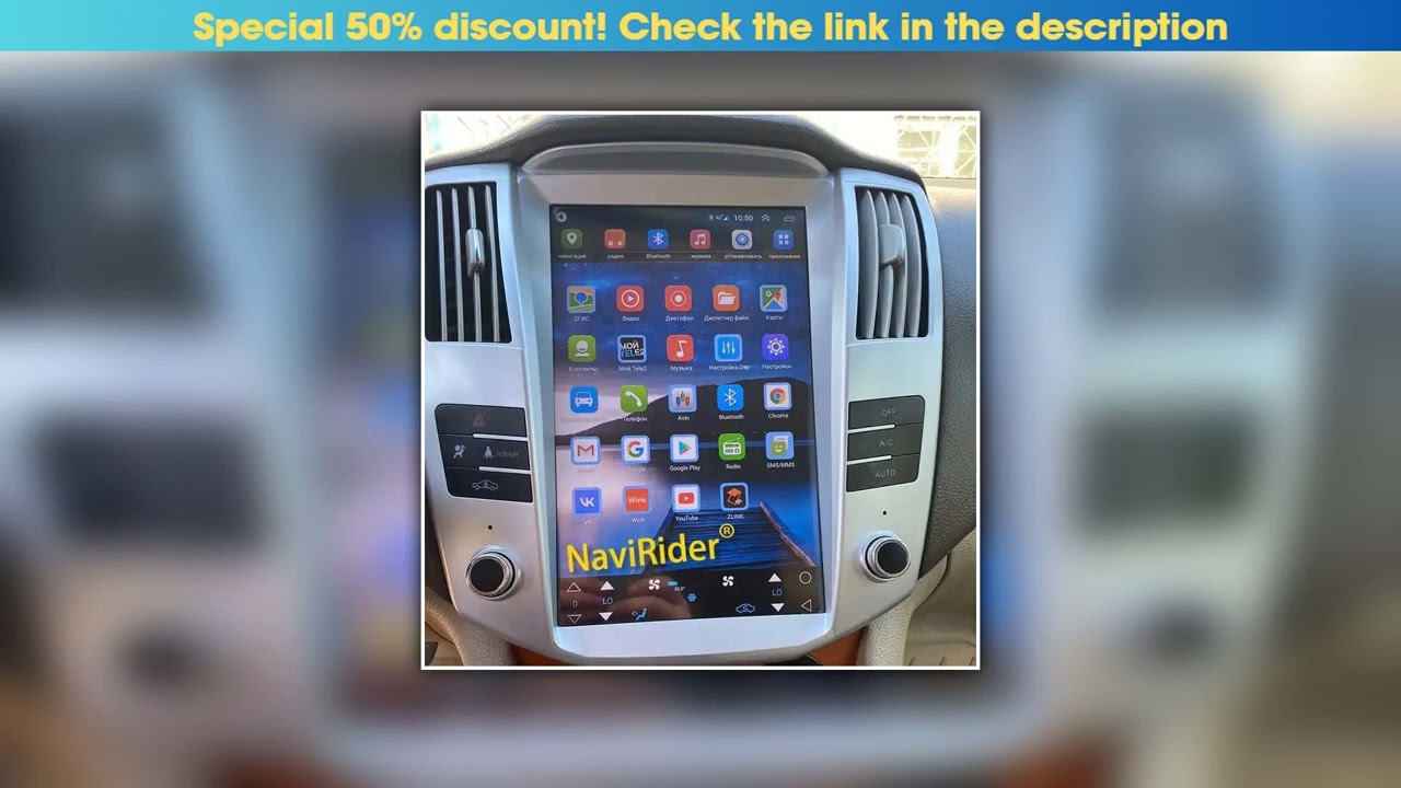 Best Seller 256G Android 14 IPS Screen Car GPS For Lexus RX300 RX330 RX350 RX400h Toyota Harrier Ra