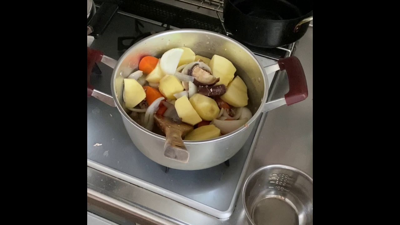 Japanese style simmered meat and potatoes YouTube