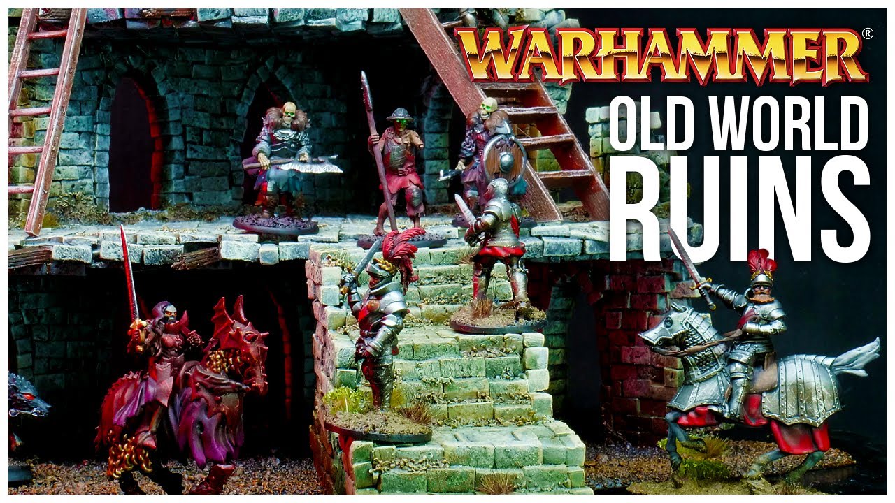 Территория Warhammer Fantasy Ruins вдохновлена ​​миниатюрами, напечатанными на 3D-принтере