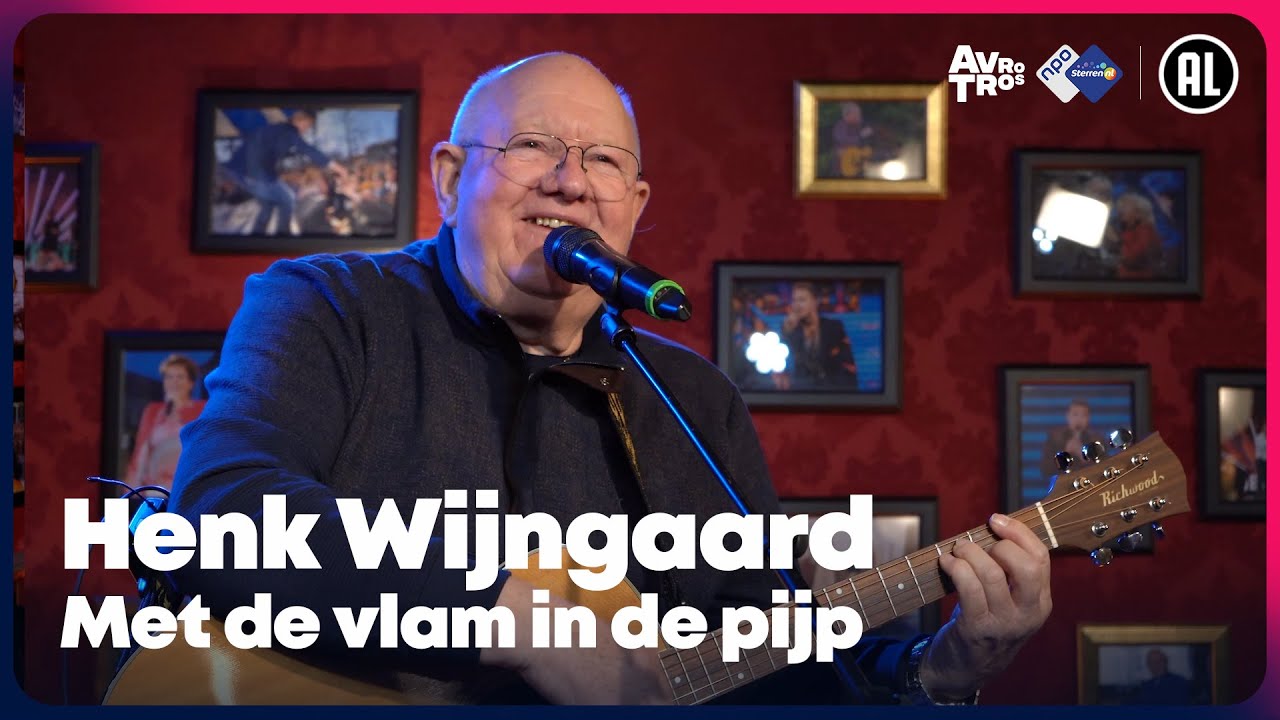 Henk Wijngaard - Met de vlam in de pijp (LIVE) | Sterren NL Radio - YouTube
