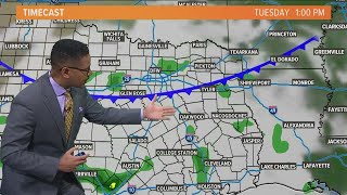 DFW weather: Full rain forecast and chances starting Monday
