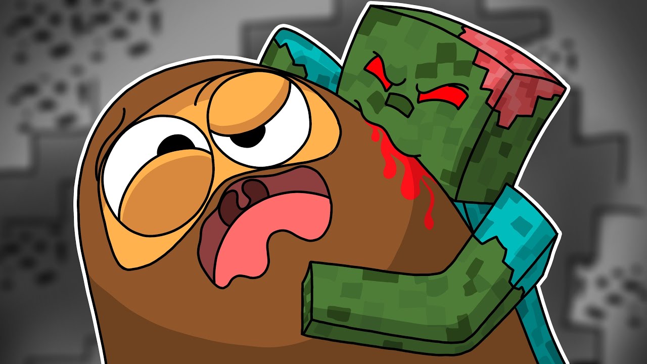 AMONG US VS MINECRAFT #2 - ANIMAÇÃO - Os Zombies!!!