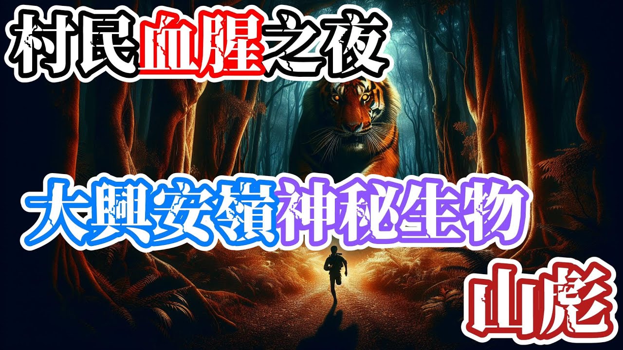 【東北民俗靈異】大興安嶺村民的血腥之夜：傳說中的神秘生物『山彪』展開了死亡復仇… | 懸疑故事|神秘故事|靈異故事