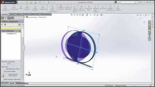SolidWorks 2014 Tutorial - Mirror Components about the Bounding Box for Precise Positioning