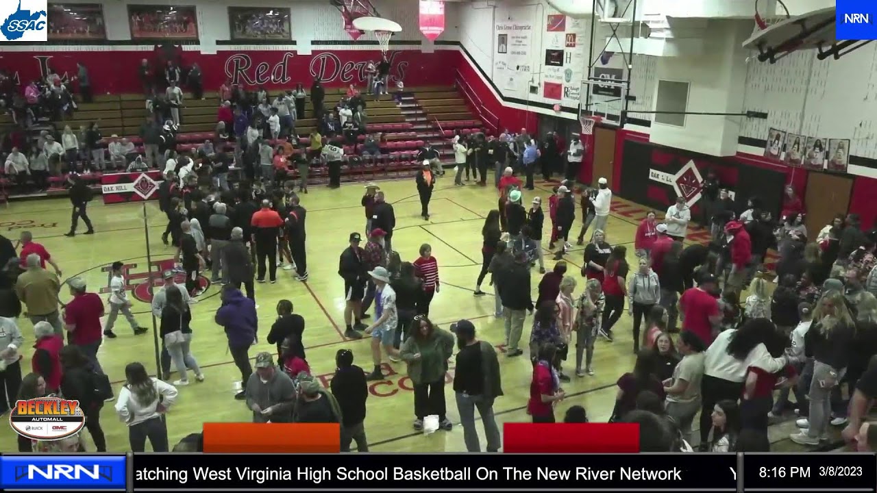 South Charleston at Oak Hill Hill WVSSAC AAAA Boys Region 3 Co-Championship Game 3/8/23