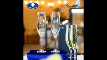 Bộ sưu tập ly pha lê độc đáo và sang trọng của Bohemia Crystal
