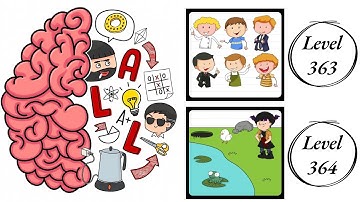 Brain Test All Star : Level 363 , 364 – How to Solve? (Walkthrough)