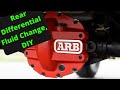 How To Change Rear Differential Gear Oil. DIY