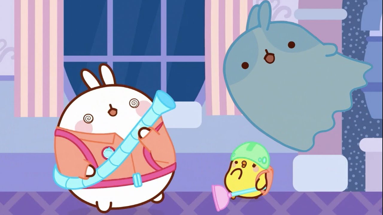 Molang 👻 MANSIÓN EMBRUJADA 🏰 Especial de Halloween 🎃 Toons Mania - Princesas y Aventuras